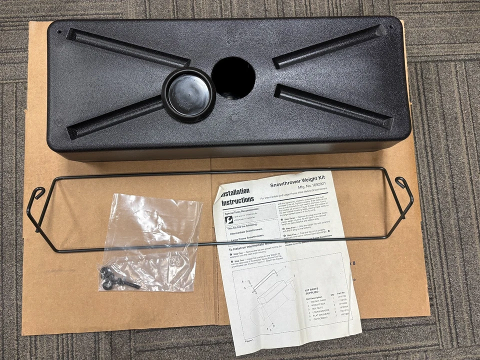 Snapper or Simplicity Snow Thrower Weight Kit 1692921 - Image 1 of 1