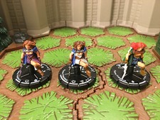 3 Flame Priestess #68, 69, 70 Dark Riders Mage Knight Lot D&D, RPG, Clix