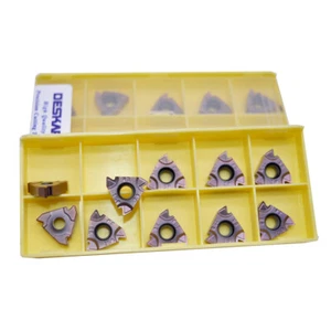 10 piezas 16ERM AG55 LF6018 inserto de carburo roscado hoja fresadora herramienta de rosca cortadora - Imagen 1 de 6