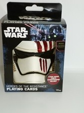 Star Wars Heroes of The Resistance Playing Cards NEW Finn's Stormtrooper Helment