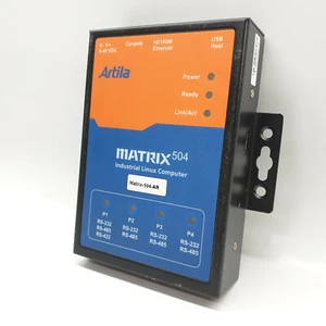 Artila Matrix 504 Matrix-504-AR Industrial Linux Computer - Picture 1 of 8