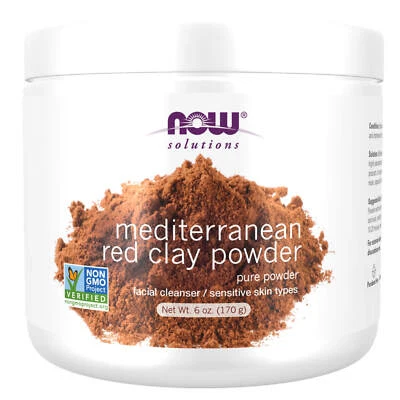 NOW FOODS Mediterranean Red Clay Powder 6 oz - Image 1 of 4