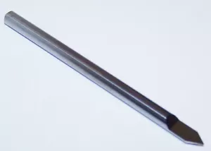 60 GRAD HALBRUNDE GRAVURWERKZEUG - 3/16 ZOLL DURCHMESSER x 3 zoll LANG - Bild 1 von 2