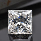 Moissanite Diamond Princess Cut White D Color Vvs1 Loose Stone With Gra Report
