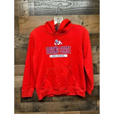Russell Athletic Youth Boy's Fresno State Bulldogs Hoodie Size Large (10/12) - Image 1 of 4