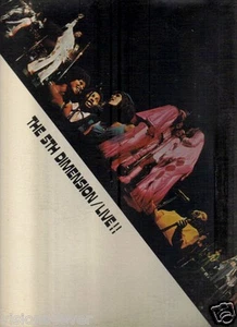 5TH DIMENSION/ LIVE BELL LABEL/STEREO 9000 GATEFOLD COVER - Picture 1 of 1