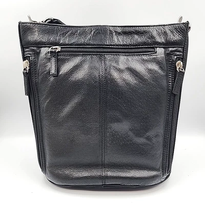 Bolso Bandolera Gun Tote’n Mamas GTM Cuero Negro Bolso de Transporte Oculto - Leer Foto 1 de 4