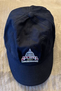 US Open 2011 Congressional PGA Golf Hat - USGA Member Buckle Strapback Cap - Picture 1 of 9