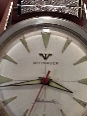 复古 wittnauer 自动 2356-11sn 3757769 手表 运行 Speidal band gf 顶部 rgp 端 — 第 1/4 张图片