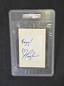 Autógrafo firmado por el ADN de Trading Spaces PAIGE DAVIS en losa PSA - Imagen 1 de 2