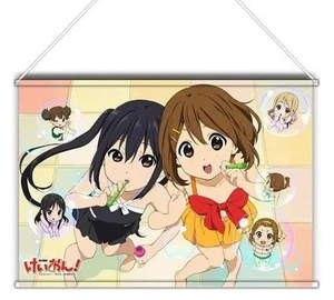 [Tapestry Wall scroll] Yui Hirasawa Azusa Nakano K-ON! B2 size from Japan - Picture 1 of 1