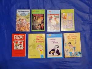 8 Vintage Young Reader Books Book Lot Beverly Cleary Emily Henry Beezus Blume - Picture 1 of 22