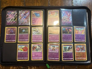 Evolving Skies Partial Incomplete Master Set Pack Fresh Sleeved Mint W Binder - Picture 1 of 15