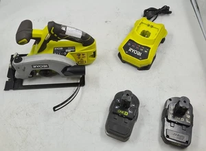 Lot of 4 Ryobi Power Tools - Circular Saw, Batteries, Charger, For Parts - Picture 1 of 16