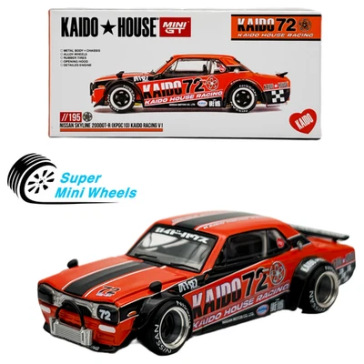 Mini GT x Kaido House 1:64 Nissan 2000GT-R (KPGC10) Kaido Racing V1 #195 Foto 1 de 4