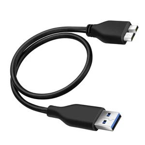 USB 3.0 A to Micro B Cable 45CM High Speed 4.8 Gbps for External Hard Drives - Picture 1 of 8