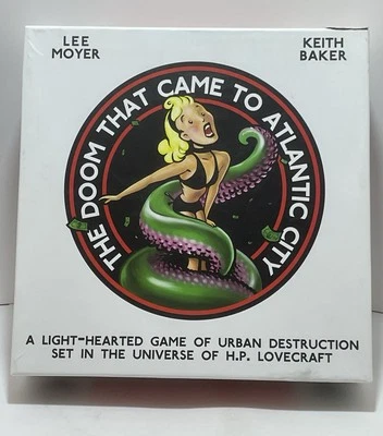 Cryptozoic Juego de Mesa The Doom That Came to Atlantic City 100% Completo Foto 1 de 4