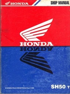 HONDA SH50 T,SH FIFTY,CITY EXPRESS,SCOOPY SCOOTER 1996 FACTORY WORKSHOP MANUAL - Picture 1 of 1