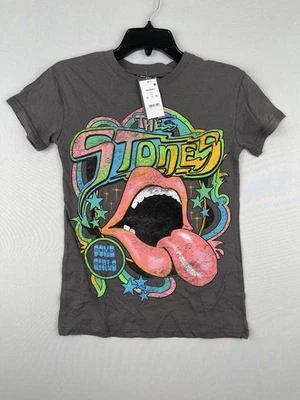 Camiseta Rolling Stones “Some Girls” língua neon 2024 Bravado XXS - Imagem 1 de 4