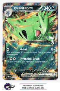 Tyranitar ex 064/131 - SV: Prismatic Evolutions Double Rare Holo NM - Picture 1 of 2