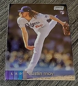 2020 Topps Stadium Club Chrome Baseball DUSTIN MAY #255 Los Angeles Dodgers RC - Picture 1 of 4