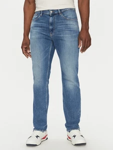 PANTALONE UOMO TOMMY JEANS DM0DM21011 COTONE BLU ORIGINALE AI 2026 - Foto 1 di 5
