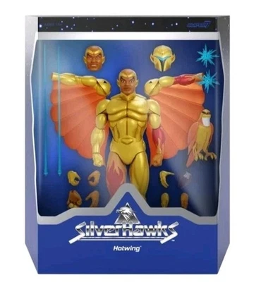 ¡Super7 Ultimates 2023! Silverhawks - Figura de acción HOTWING 7 pulgadas/18 cm Foto 1 de 4
