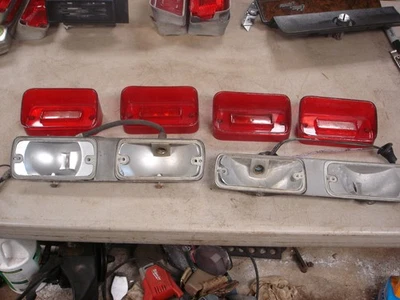 1971 1972 1973 Dodge Dart & More Taillight Assemblies 3478742, 3478741 OEM Mopar - Image 1 of 4