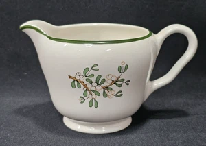 Crema de muérdago y acebo vintage original para árbol de Navidad Cuthbertson - Imagen 1 de 5