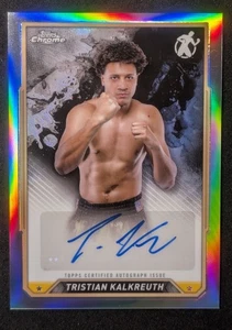 2024 Topps Chrome Boxing Tristian Kalkreuth Refractor Auto #CBA-TKH - Bild 1 von 14