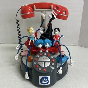 Vintage 2003 Dr. Seuss CAT IN THE HAT Telefon Festnetztelefon - Bild 1 von 15