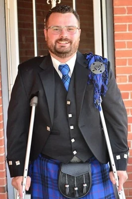 Chaqueta y chaleco de lujo Argyll Foto 1 de 2