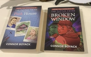 The Tuttle Twins Choose Your Consequence Series 2 & 3 Book Lot - Picture 1 of 3