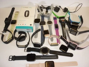 Job lot of 25 Smart Watches Various Makes Samsung Fitbit Apple etc. All Untested - Picture 1 of 16