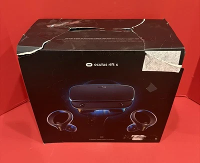 USED Oculus Rift S PC Powered VR Gaming Headset w/ Controllers- FREE SHIPPING - Image 1 of 4