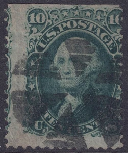 USA 1861 George Washington (10c verde) us - Picture 1 of 1