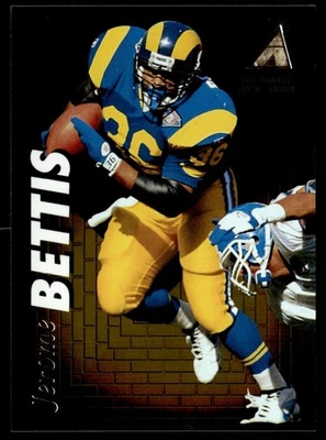 1995 Pinnacle Zenith Jerome Bettis St. Louis Rams #Z106 - Image 1 of 2