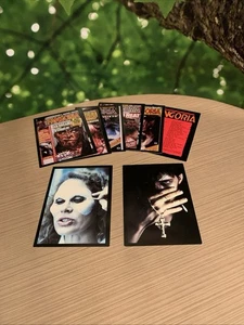 FANGORIA TRADING CARD COLLECTION LOT 8 DIFFERENT CARDS - 1992 - COMIC IMAGES - Picture 1 of 3