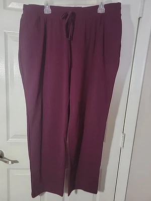 Pantalones largos Style & Co para mujer talla 1X Plus, cintura recta cómoda, tiro medio Foto 1 de 2