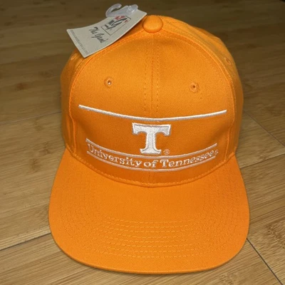 The Game Tennessee Volunteers Vols Orange Split 3 Bar Retro Snapback Hat Cap - Image 1 of 4