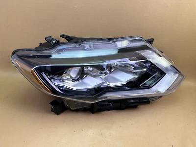 2017-2019 NISSAN ROGUE RIGHT HEADLIGHT DUAL PROJECTOR LED CHROME TYC AFTERMARKET Foto 1 de 4
