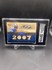 2007 Upper Deck Premier Calvin Johnson Rookie Auto RPA /175 SGC 9.5 Gold Lions