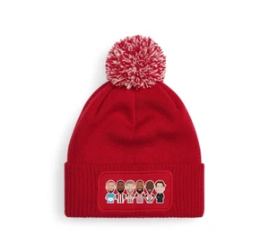 Brentford 2024-25 bedruckte Beanie Mütze Bommelmütze tolles Geschenk Unisex Bienen Fans - Bild 1 von 1