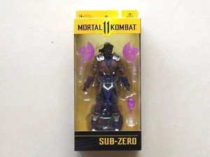 McFarlane Mortal Kombat 11 SUB ZERO Winter Purple 7" Action Figures - Picture 1 of 10