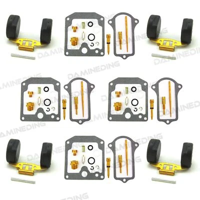 4X Deluxe Carb Rebuild Kit Jet Gasket KZ900 KZ 900 900B LTD carb float Foto 1 de 4