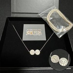 The M Jewelers ONE PIECE The Portgas D. Ace Mother of Pearl Necklace Excellent - Picture 1 of 7
