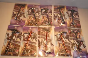 fortnite harvesting tool pickaxe collection keyring keychain alloy/diecast new - Picture 1 of 7