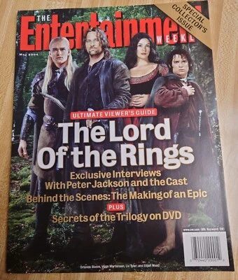 OOP THE LORD OF THE RINGS ENTERTAINMENT WEEKLY MAGAZINE SPECIAL EDITION MAY 2004 - Image 1 of 4