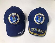 Lot Of 2 US Air Force Baseball Hats Caps