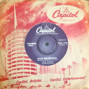 GENE VINCENT WALKIN' HOME FROM SCHOOL/ I GOT A BABY CAPITOL LABEL FROM 1958 - Picture 1 of 4